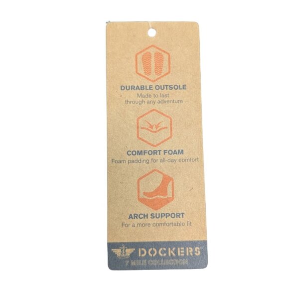 NWT Dockers® Men's Performance Flip Flop Sandals Color: Brown Size XXL 13/14 - Picture 6 of 9